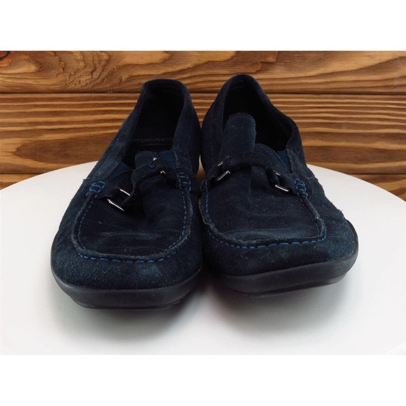 Calvin Klein Sz 10 Loafer Blue Suede Men Slip On Galvin Medium (D,‎ M) main image 6